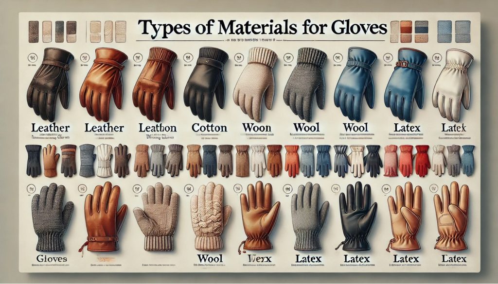 Types of Materials for Gloves